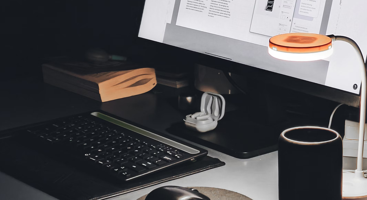 Website maintenance and performance updates on a desktop